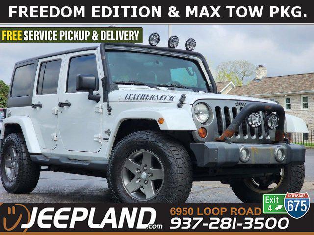 used 2012 Jeep Wrangler Unlimited car, priced at $17,126
