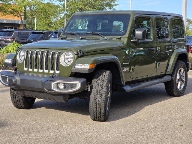 used 2021 Jeep Wrangler Unlimited car, priced at $33,000