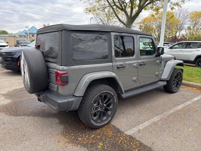 used 2021 Jeep Wrangler Unlimited 4xe car, priced at $29,856