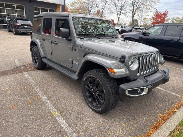 used 2021 Jeep Wrangler Unlimited 4xe car, priced at $29,856