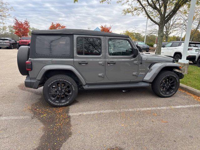 used 2021 Jeep Wrangler Unlimited 4xe car, priced at $29,856