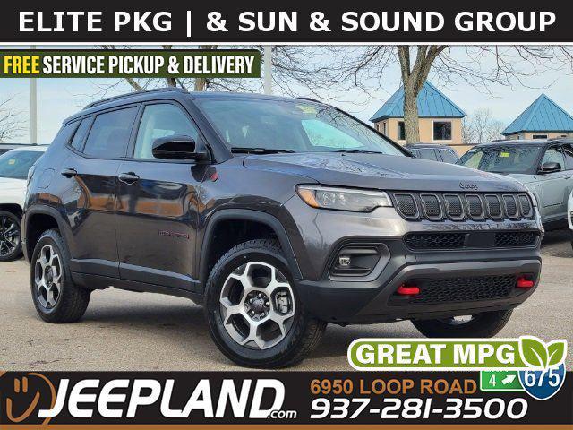 used 2022 Jeep Compass car, priced at $24,448