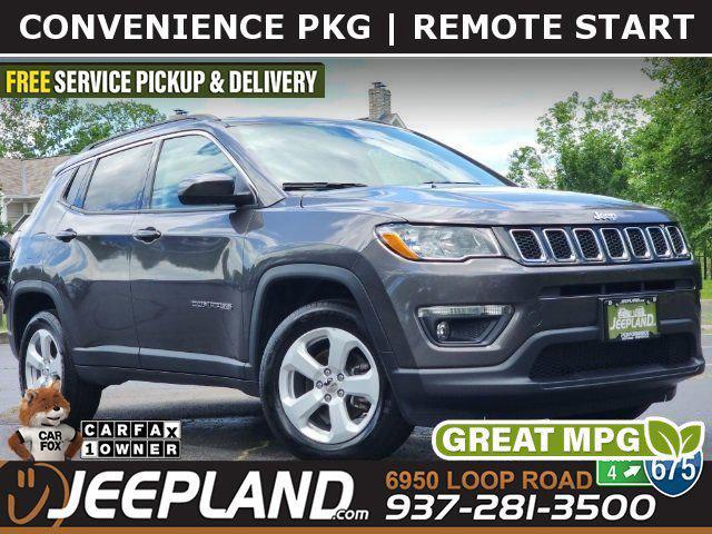 used 2021 Jeep Compass car, priced at $20,946