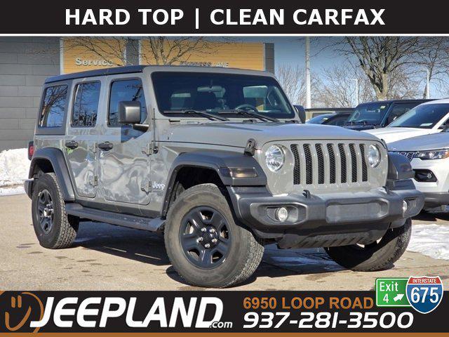 used 2019 Jeep Wrangler Unlimited car, priced at $23,937