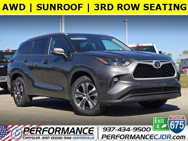 used 2023 Toyota Highlander car, priced at $38,572