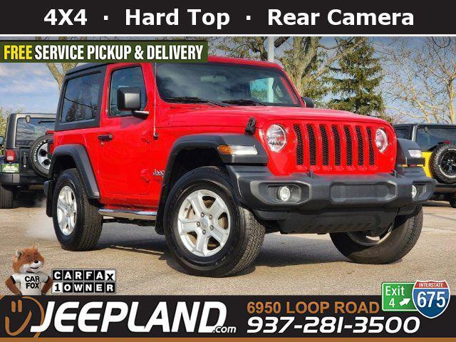 used 2021 Jeep Wrangler car, priced at $29,484
