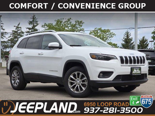 used 2021 Jeep Cherokee car, priced at $23,435