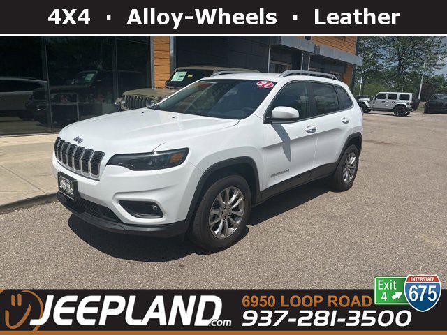 used 2021 Jeep Cherokee car, priced at $23,882