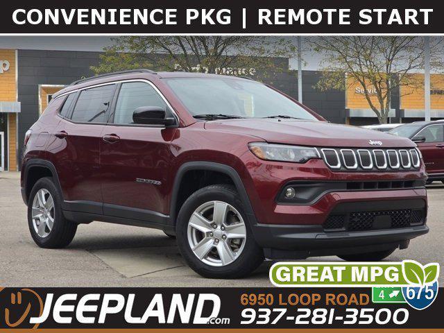 used 2022 Jeep Compass car, priced at $17,311