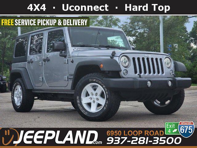 used 2017 Jeep Wrangler Unlimited car, priced at $24,575