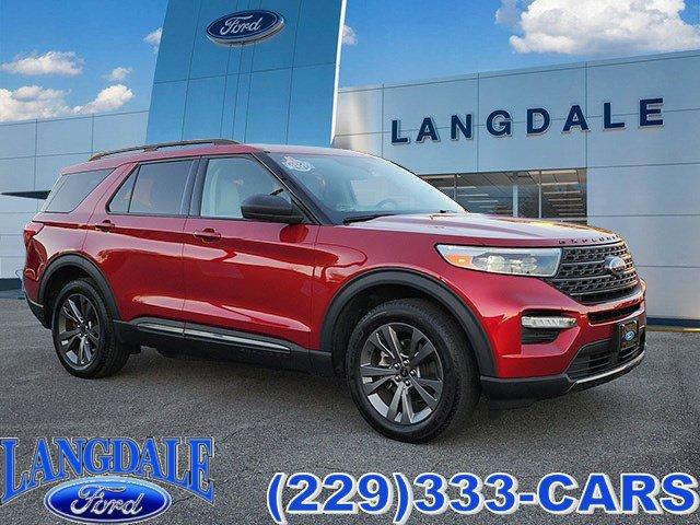 used 2021 Ford Explorer car, priced at $27,701