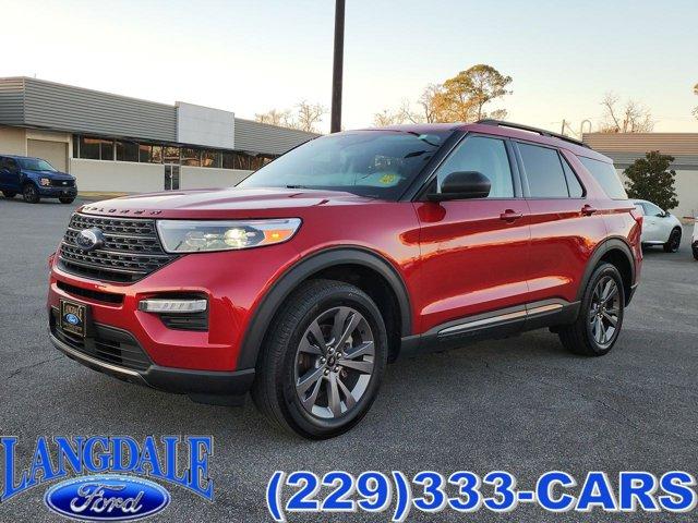 used 2021 Ford Explorer car, priced at $27,701