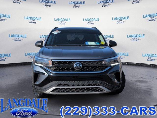 used 2023 Volkswagen Taos car, priced at $17,931