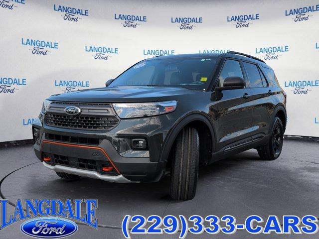 used 2022 Ford Explorer car, priced at $34,981