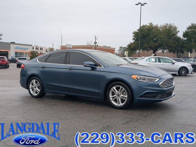 used 2018 Ford Fusion car, priced at $9,892