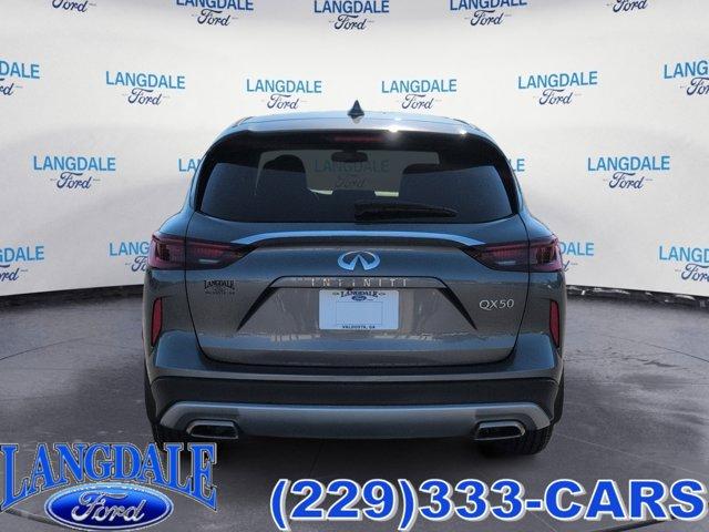used 2022 INFINITI QX50 car, priced at $24,803