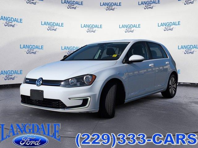 used 2016 Volkswagen e-Golf car, priced at $8,271
