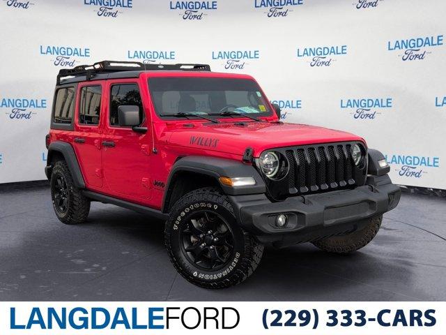 used 2020 Jeep Wrangler car, priced at $21,275