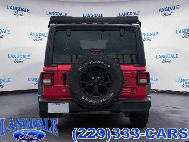used 2020 Jeep Wrangler car, priced at $25,991
