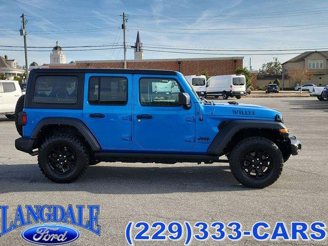 used 2021 Jeep Wrangler car, priced at $30,491