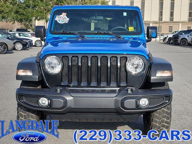 used 2021 Jeep Wrangler car, priced at $30,491