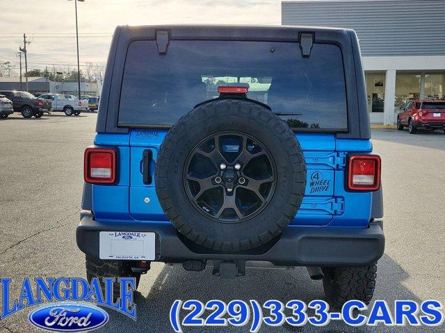 used 2021 Jeep Wrangler car, priced at $30,491