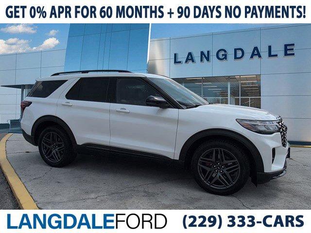 new 2025 Ford Explorer car, priced at $62,975