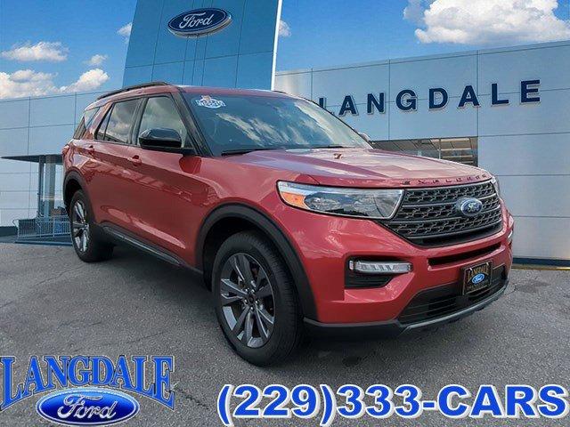 used 2022 Ford Explorer car, priced at $30,842