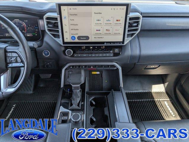 used 2022 Toyota Tundra Hybrid car, priced at $50,994