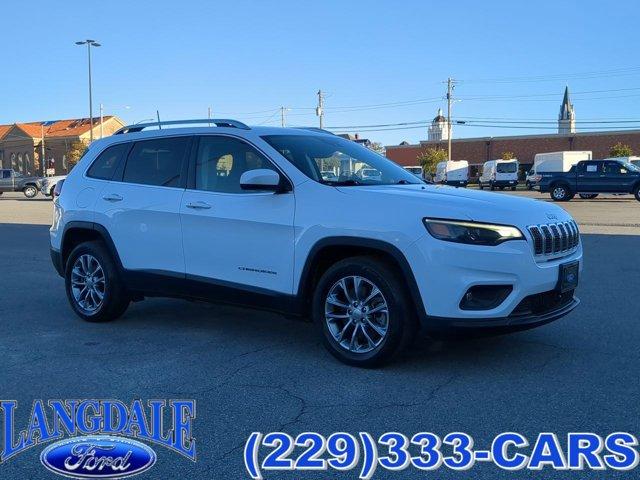 used 2021 Jeep Cherokee car, priced at $19,981