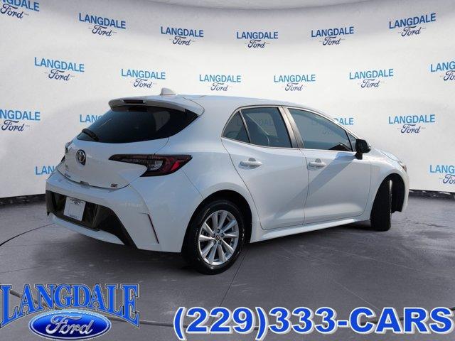 used 2024 Toyota Corolla Hatchback car, priced at $20,214