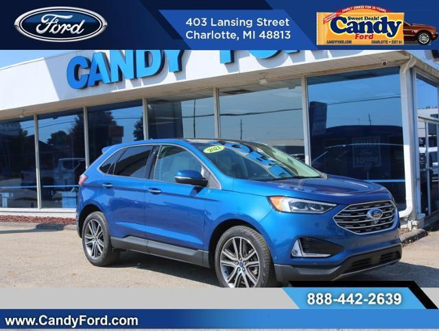 used 2021 Ford Edge car, priced at $30,966