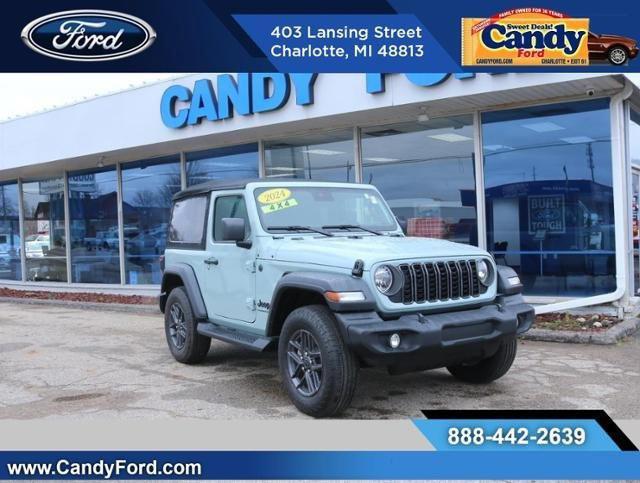 used 2024 Jeep Wrangler car, priced at $35,800