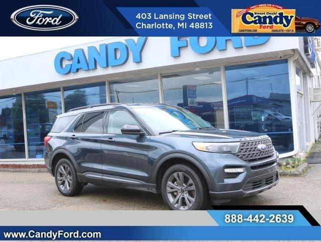 used 2022 Ford Explorer car, priced at $32,800