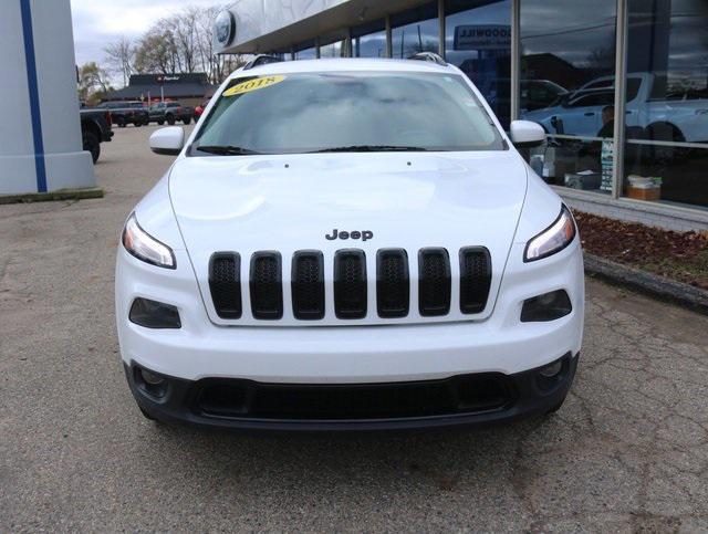 used 2018 Jeep Cherokee car, priced at $17,894