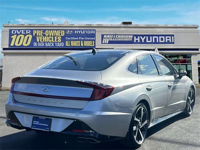 used 2021 Hyundai Sonata car, priced at $18,899