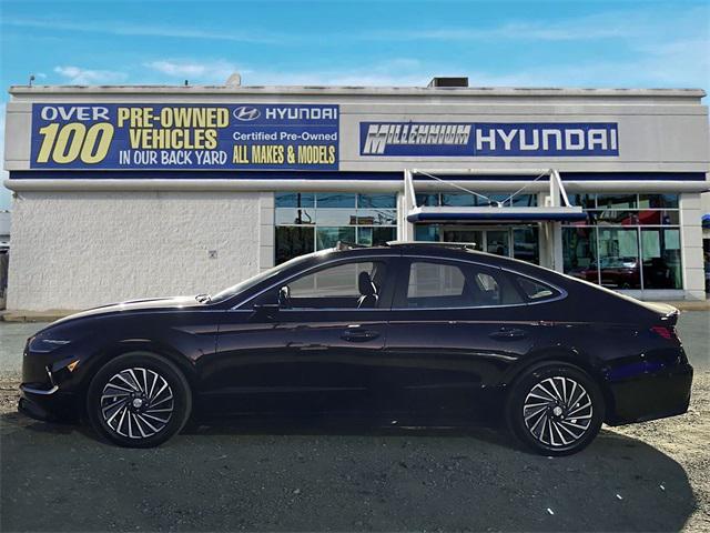 used 2023 Hyundai Sonata Hybrid car, priced at $26,599