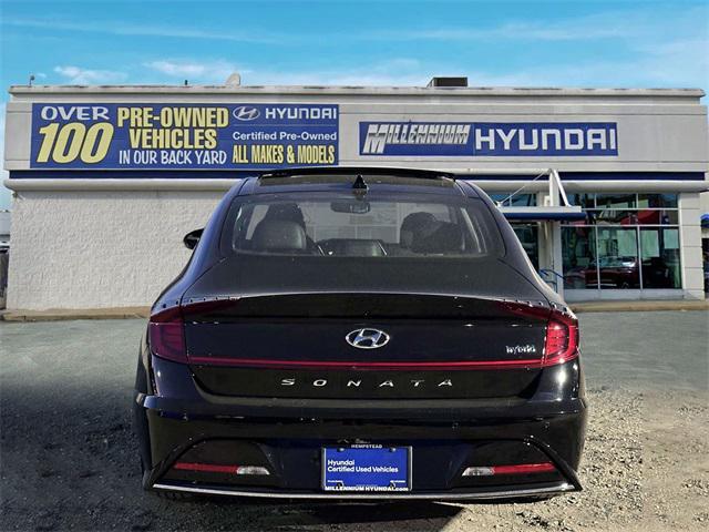 used 2023 Hyundai Sonata Hybrid car, priced at $26,599