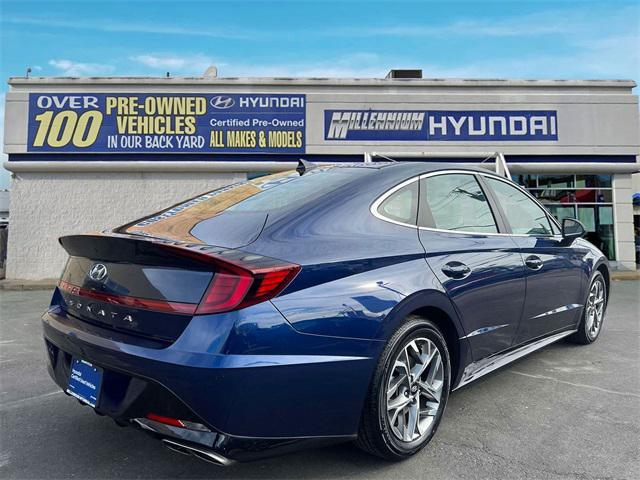 used 2021 Hyundai Sonata car, priced at $18,300