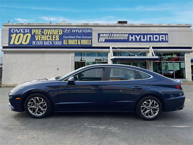 used 2021 Hyundai Sonata car, priced at $18,300