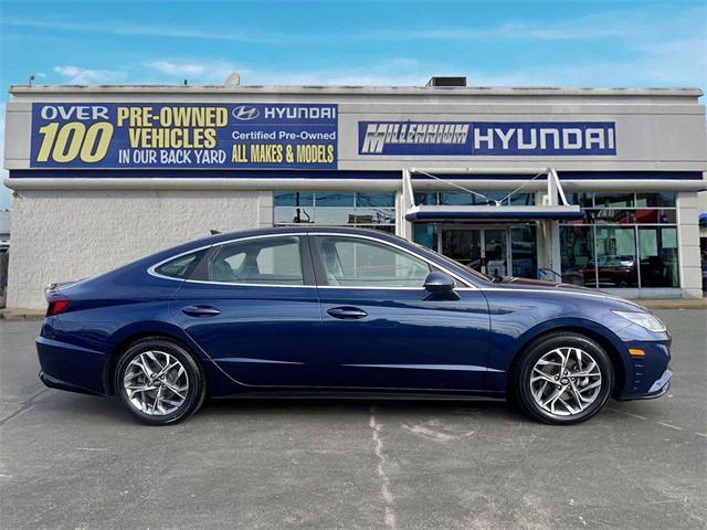 used 2021 Hyundai Sonata car, priced at $18,300