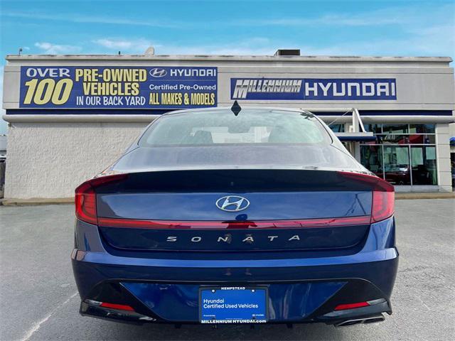 used 2021 Hyundai Sonata car, priced at $18,300