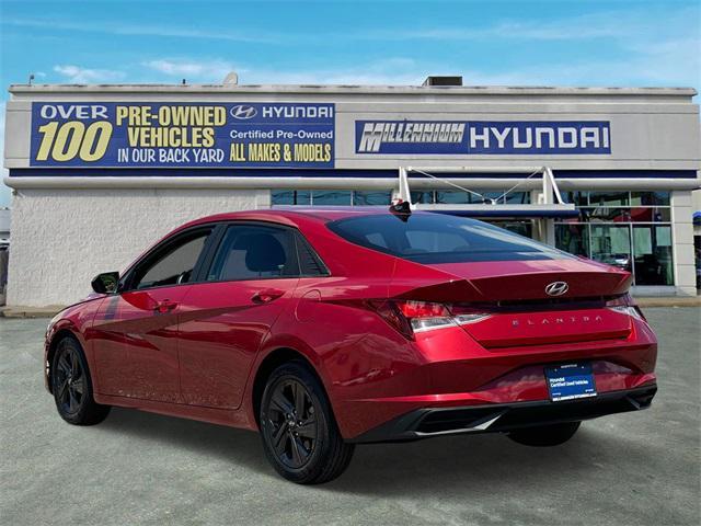 used 2021 Hyundai Elantra car, priced at $16,977