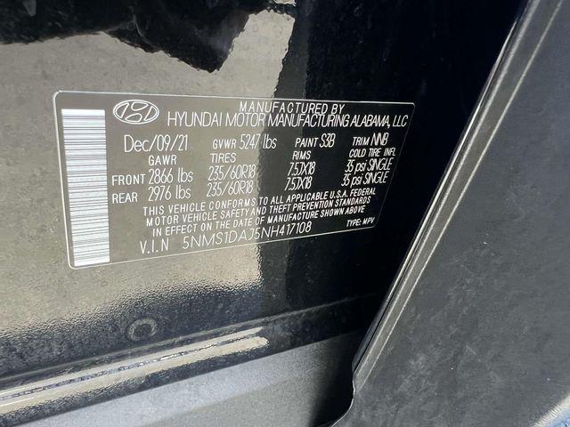 used 2022 Hyundai Santa Fe car, priced at $20,994