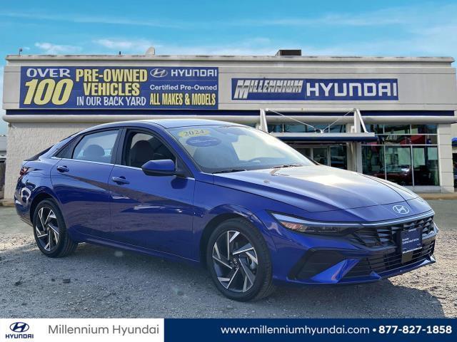 used 2024 Hyundai Elantra car, priced at $17,999