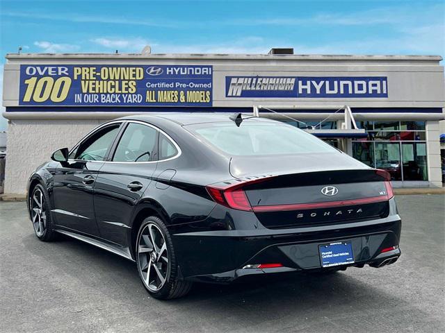 used 2021 Hyundai Sonata car, priced at $19,500