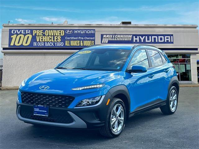 used 2022 Hyundai Kona car, priced at $19,000