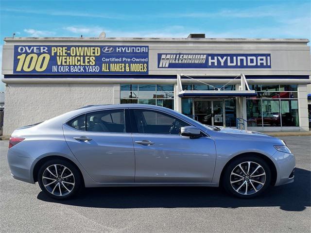 used 2015 Acura TLX car, priced at $16,999