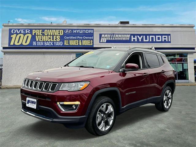 used 2020 Jeep Compass car, priced at $19,999