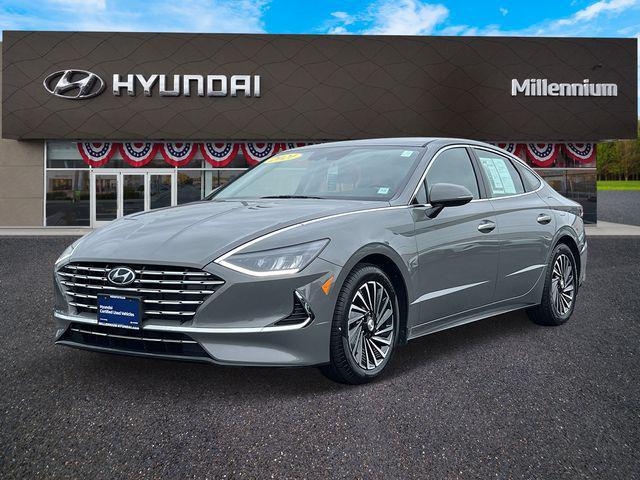 used 2021 Hyundai Sonata car, priced at $18,797